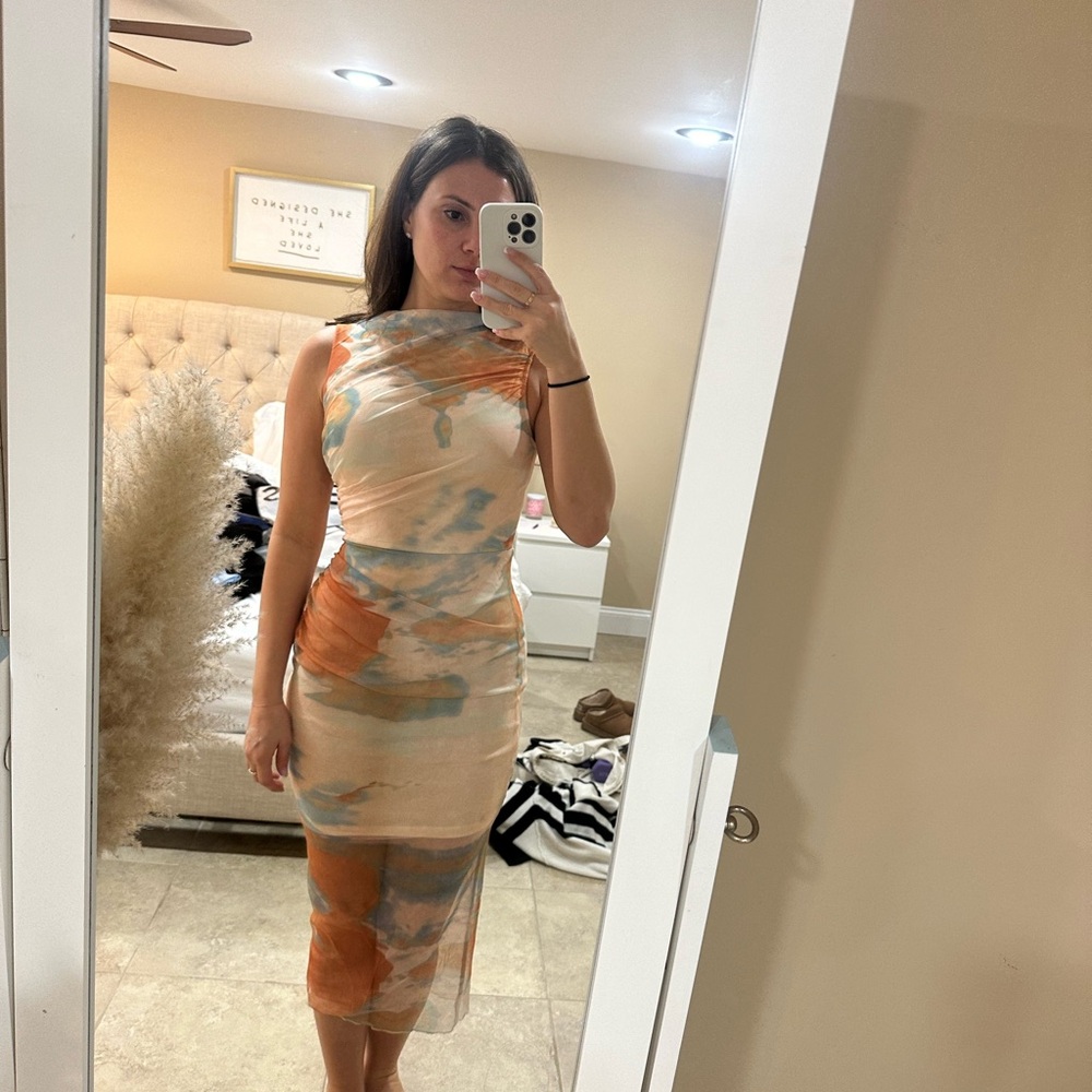 Elegant Multicolor Dress